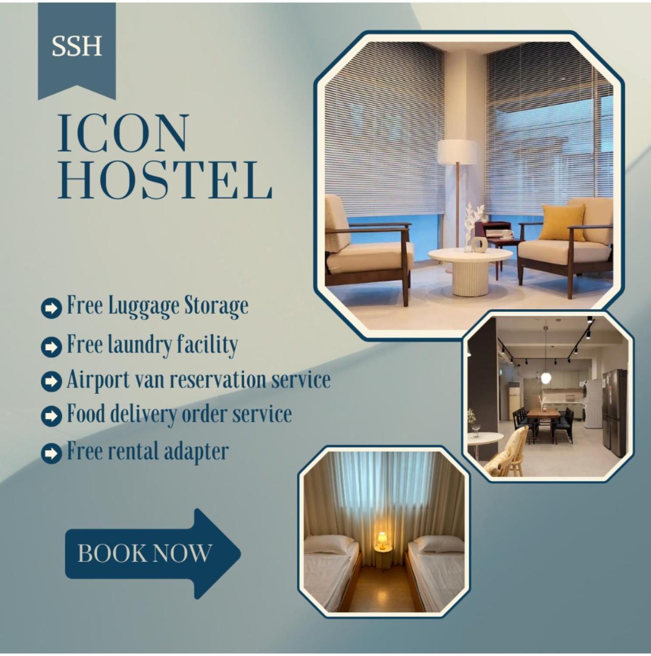 Ssh Icon Hostel Seul Exterior foto